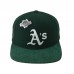 New Era 9Fifty Hat Oakland Athletics Green Snapback Cap 1989 World Series w/ Pin  eb-88537818